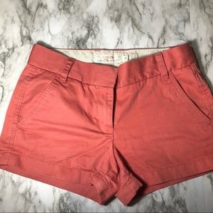J.Crew Chino shorts burnt orange 0